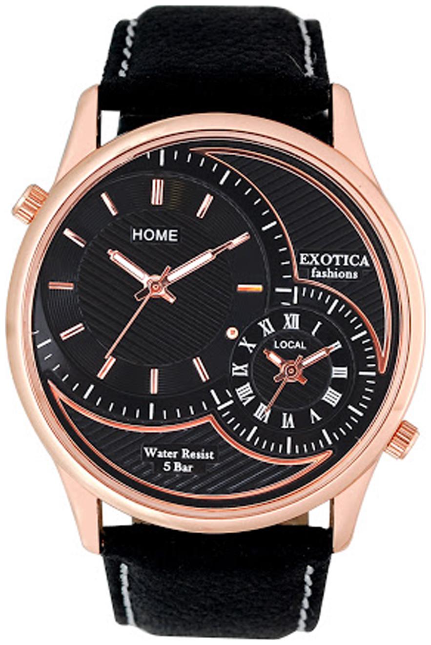 

Exotica Fashions Watches Black Analog Watch