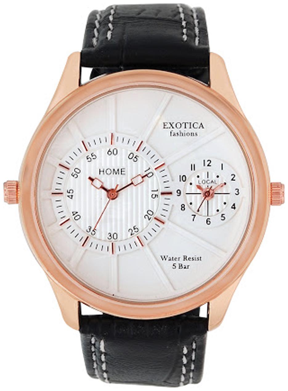 

Exotica Fashions Watches Black Analog Watch