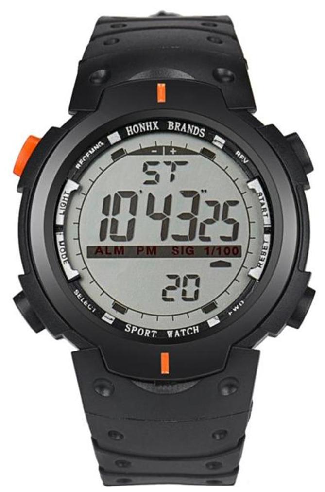 Buy Fashion Men LED Digital Date Military Sport Rubber Quartz Watch Alarm Waterproof Online at Low Prices in India - Paytmmall.com