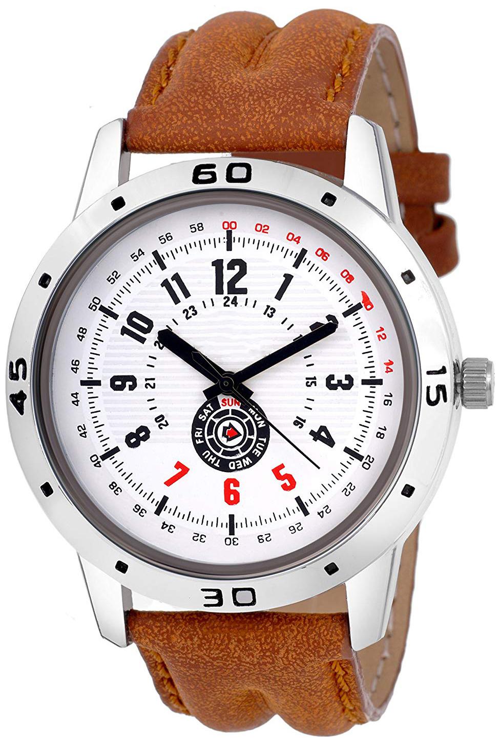 

Fashion pool Brown Analog Watches For Men