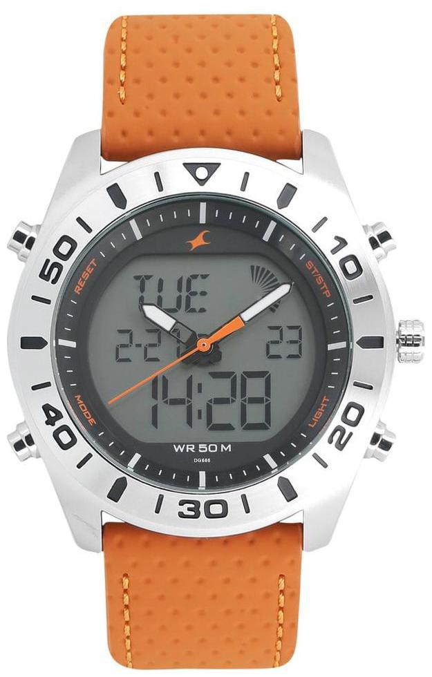 

Fastrack 38034SL01 Men Ana Digi watch