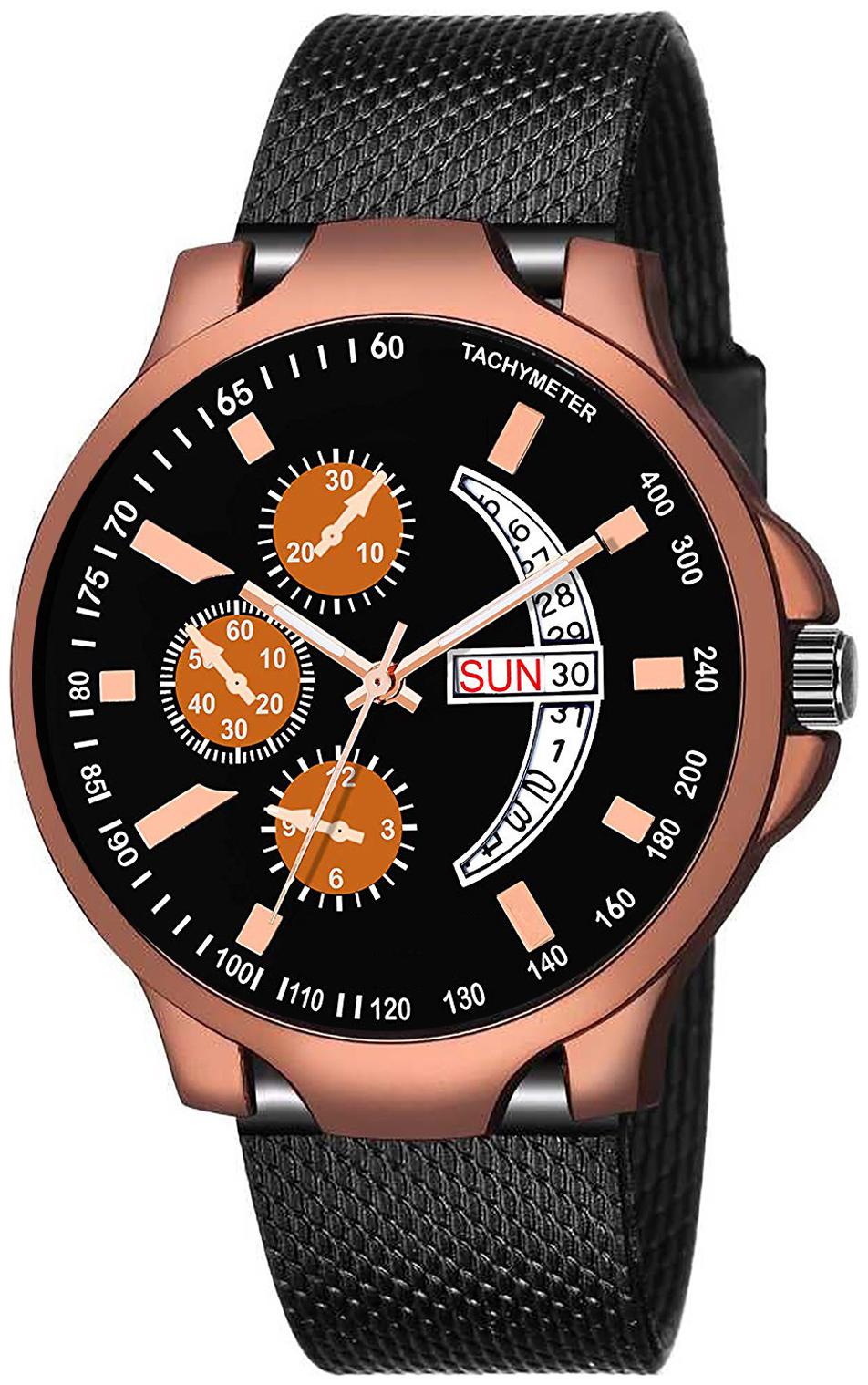 

Fexmon DDPU 207 Day Date Men Watch