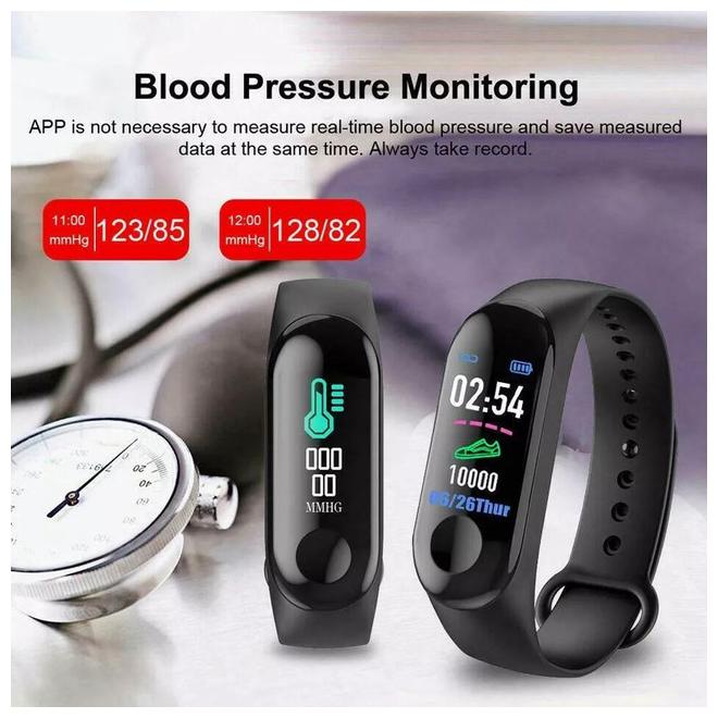 

Fitmove M3 Band Smart Watches