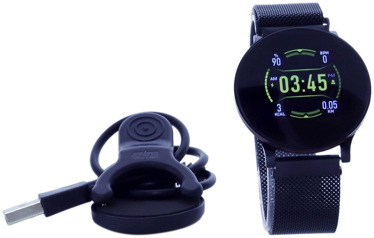 

Fitmove Round Shape Jitblack Watch For Men And Women