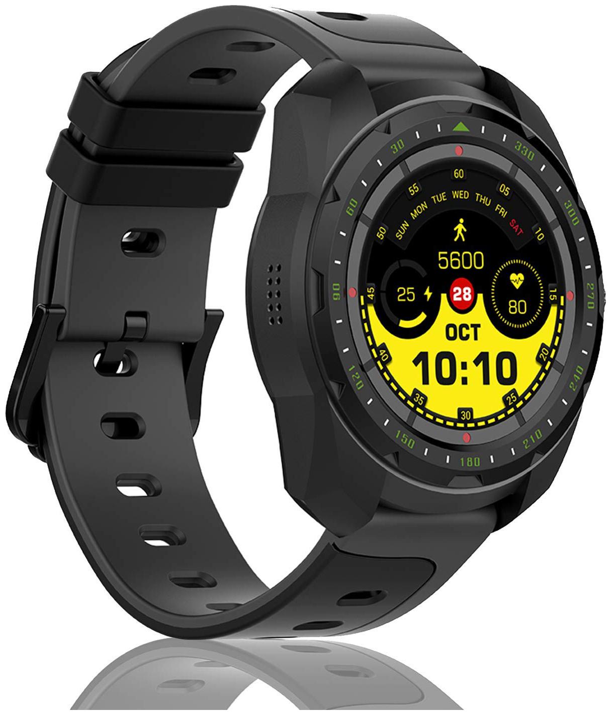 

FitSpark STUDIO Full Touch Military Grade Metallic Multi-functional Smartwatch with Bluetooth Calling in IP67 Water Ressistant (Black)