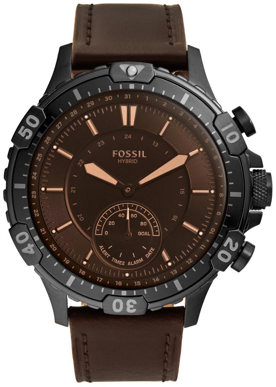 

Fossil Garrett Hybrid Analog Black Dial Men s Watch-FTW1192