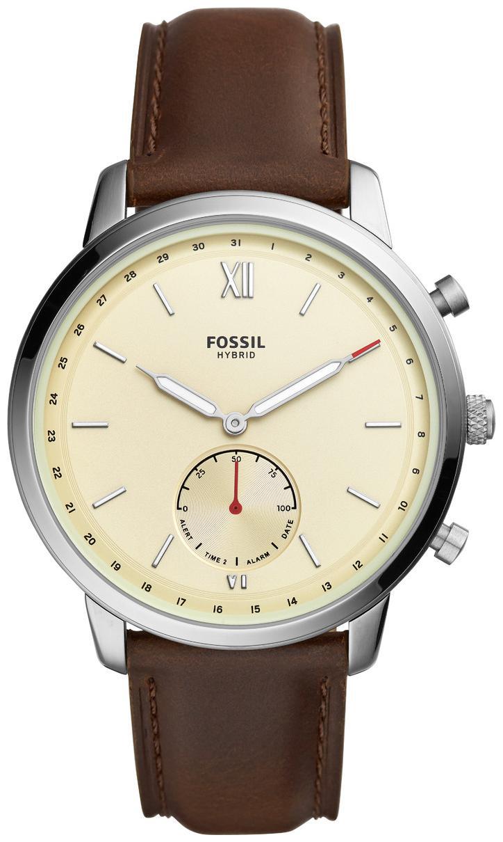 

Fossil Neutra Hybrid Analog Yellow Dial Men s Watch-FTW1177