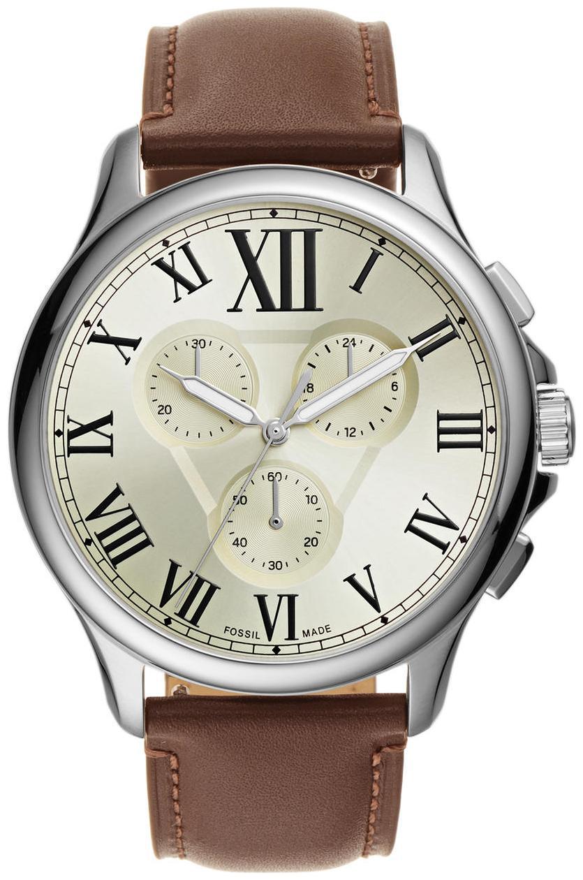 

Fossil Men Silver Chronograph Watch - FS5638