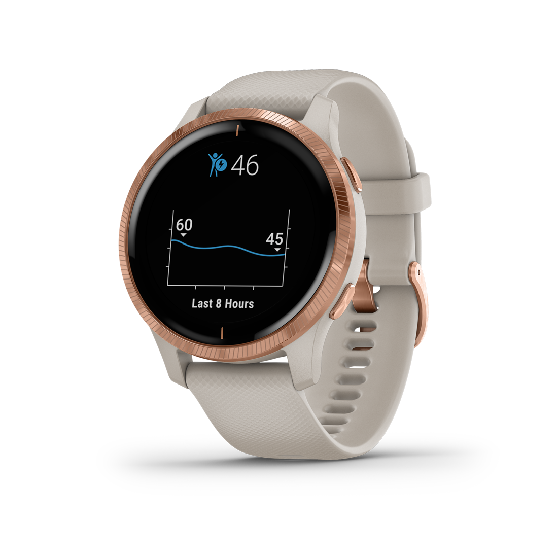 

Garmin Venu Light sand with Rose Gold Hardware Smart Watch