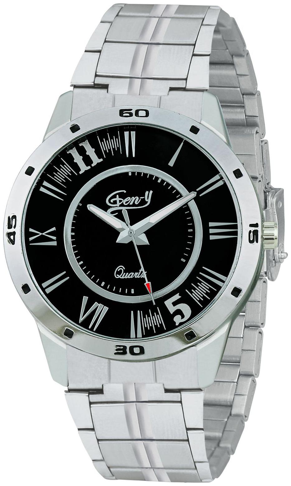 Gen Y GY 017 Analog Silver Watch For Boys and Men by Watches Mart