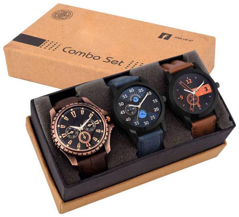 

GenZ Stainless steel Chronographic stylish Gifting watch for Men 111
