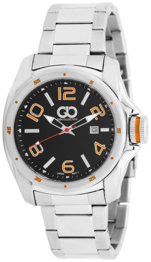 

Gio Collection Analog Black Dial Men s Watch