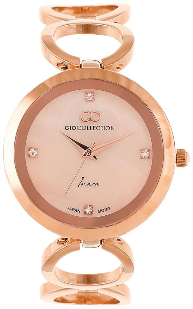 Gio Collection G2134 33 Women Rose Gold Analog Watch by Brandz Storm Lz