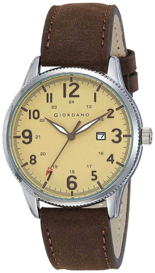 

Giordano Analog Gold Dial Men s Watch
