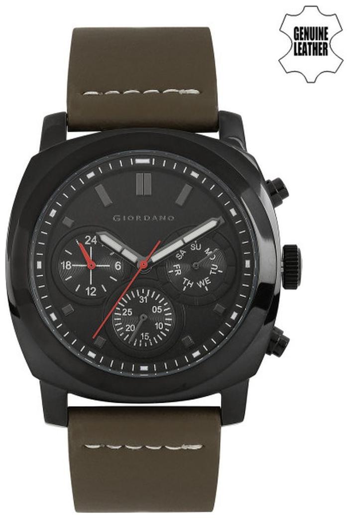 

Giordano Analog Black Dial Men s Watch - 1751-04