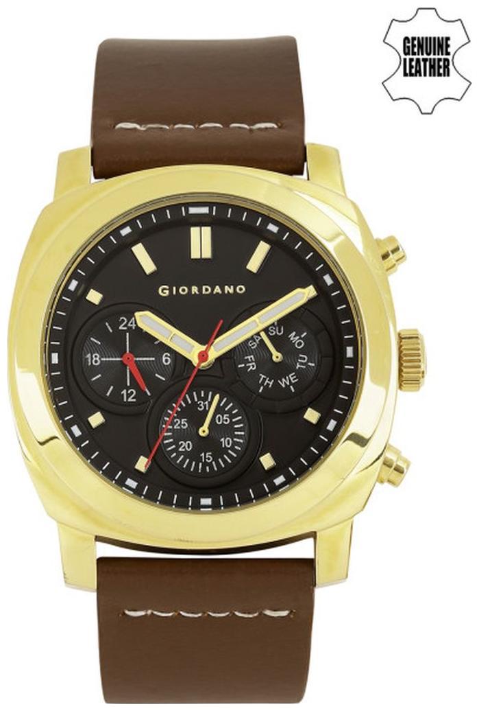 

Giordano Analog Black Dial Men s Watch - 1751-06