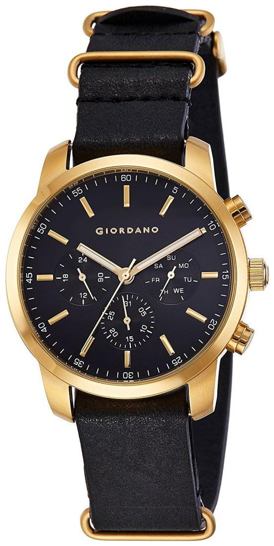 

Giordano Analog Black Dial Men s Watch-1772-06