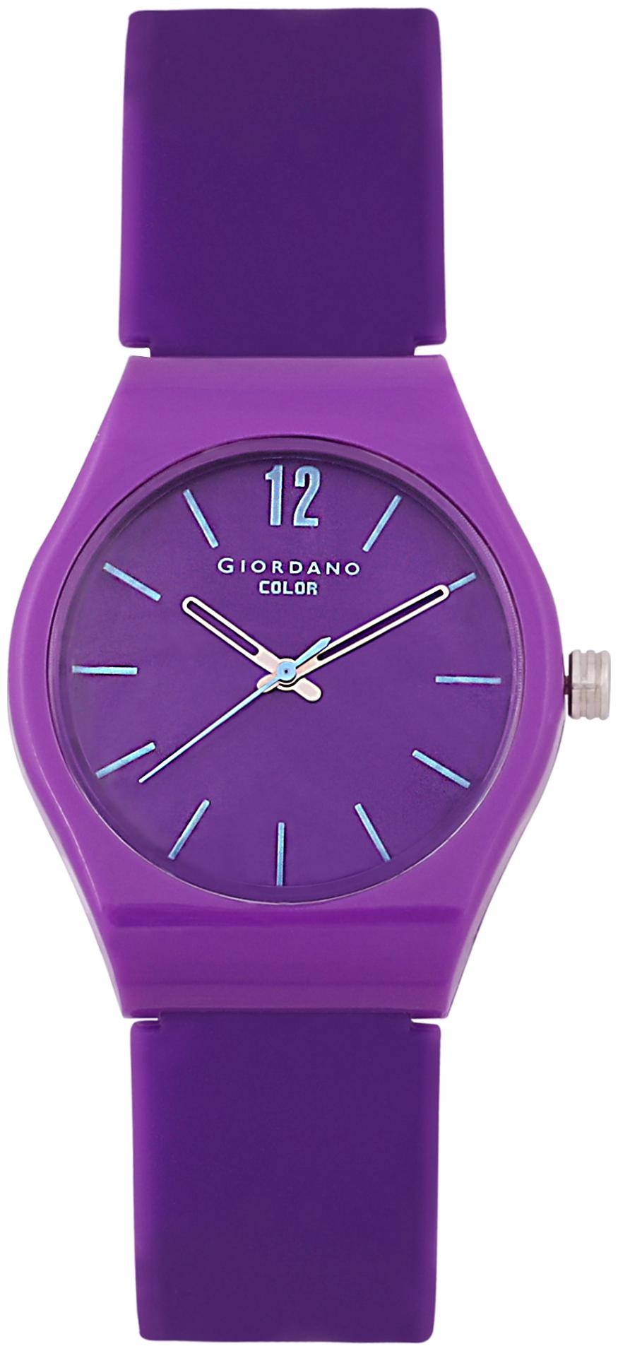 

Giordano Analog Purple Dial Men s Watch