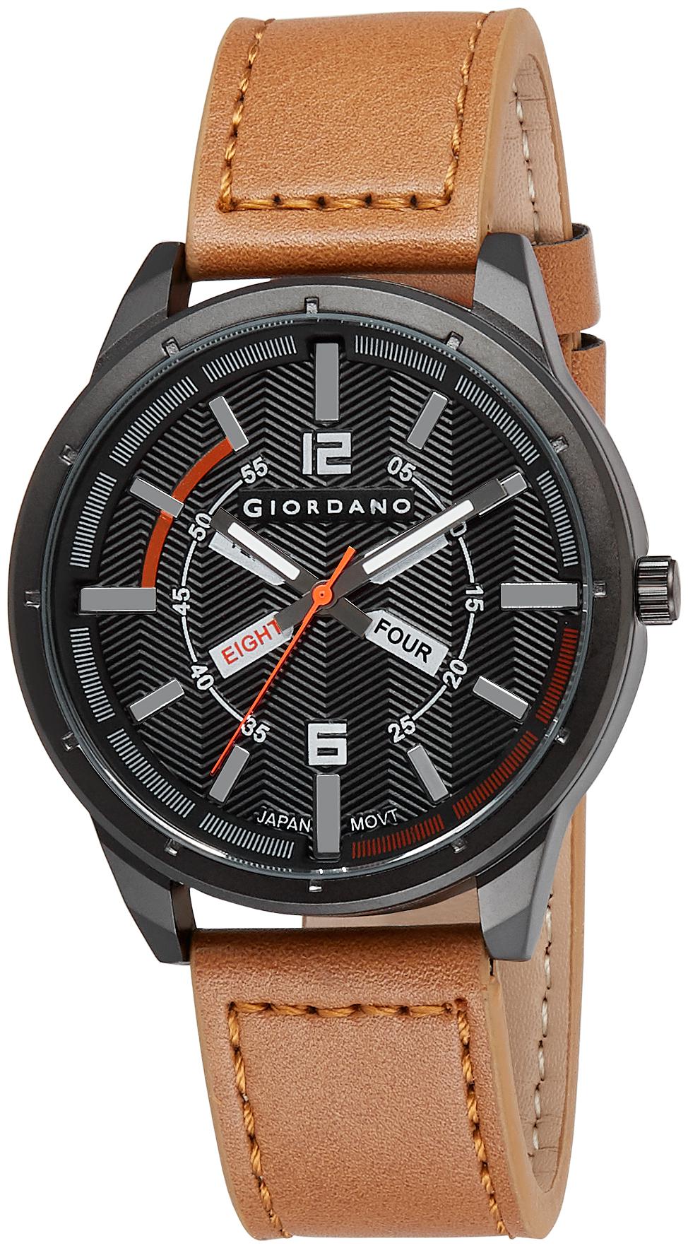 

Giordano Analogue Black Dial Men s Watch