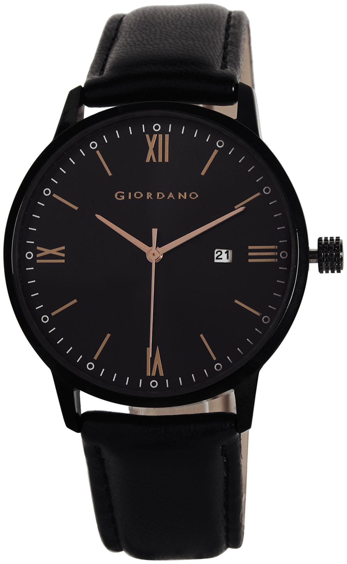 

Giordano Analog Black Dial Men s Watch