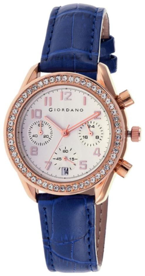 

Giordano Chronograph White Dial Women s Watch