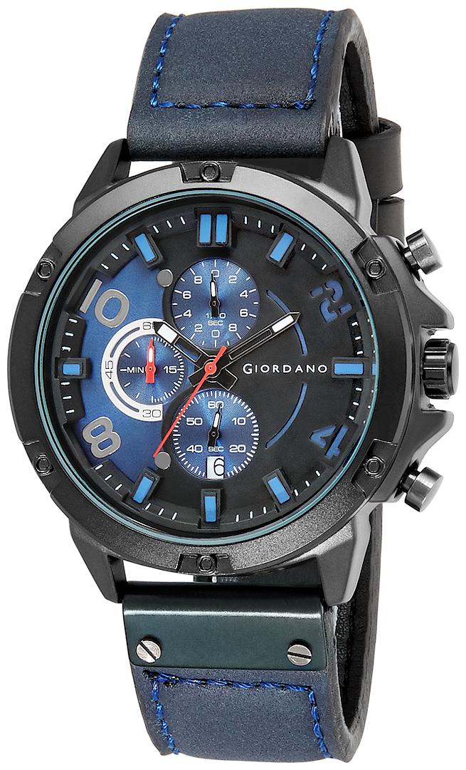 

Giordano Chronograph Black Dial Men s Watch