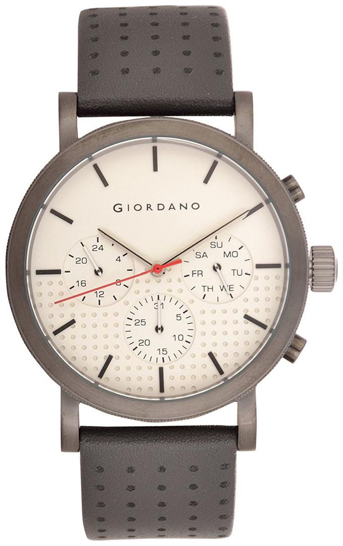 

Giordano Chronograph White Dial Men s Watch