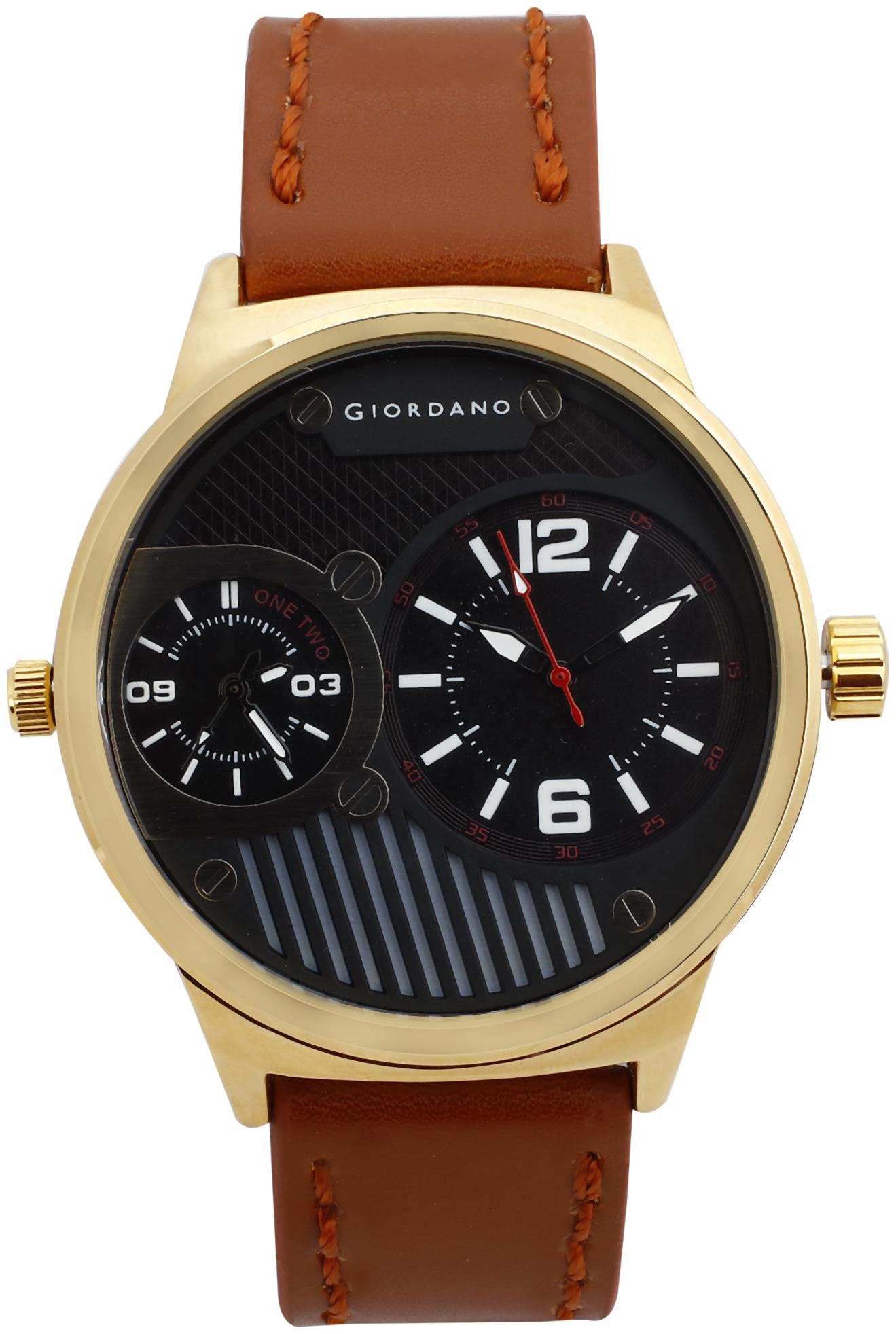 

Giordano Dual Time Black Dial Mens Watch