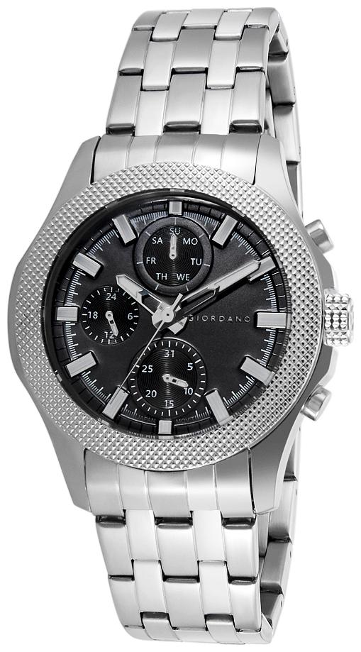 

Giordano Multifunctional Silver Dial Men s Watch