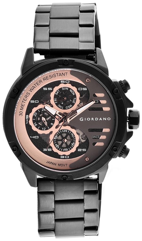 

Giordano Multifunction Rose Gold Dial Men Watch