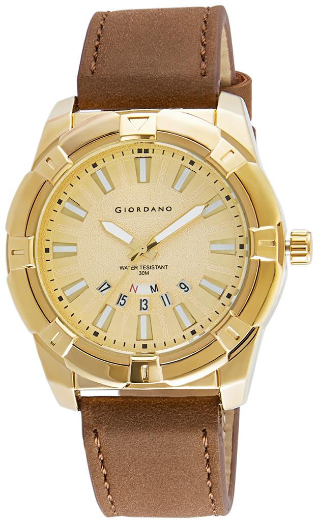 

Giordano Multifunction Gold Dial Men s Watch