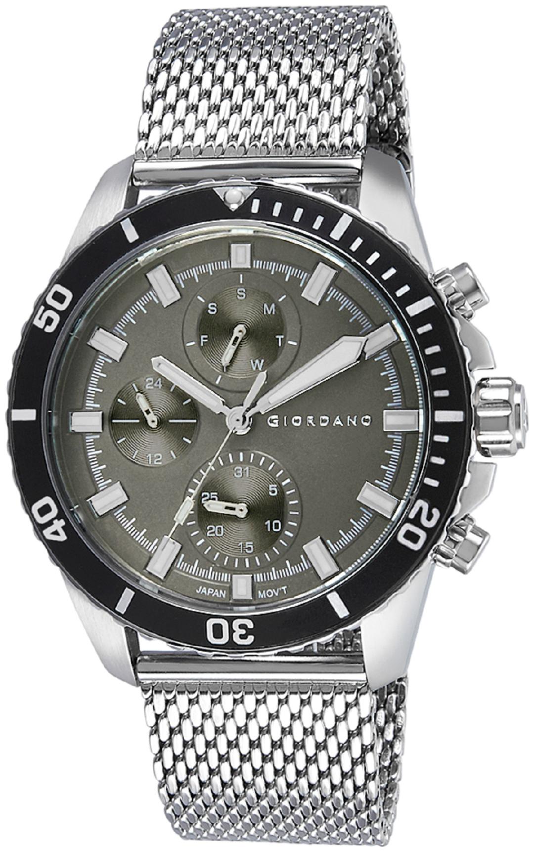 

Giordano Multifunctional Grey Dial Men s Watch