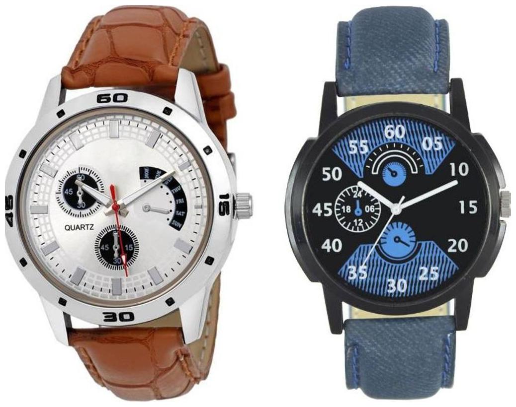

Gopal Shopcart MRich Club Set Of Two Combo 002 Watch