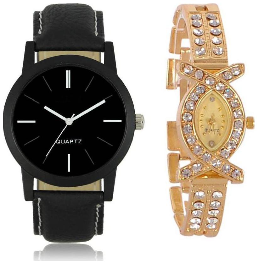 

Gopal Shopcart LR 005 And AKS Golden For Couple Watch Specially For Men And Women Watch - For Boys Girls