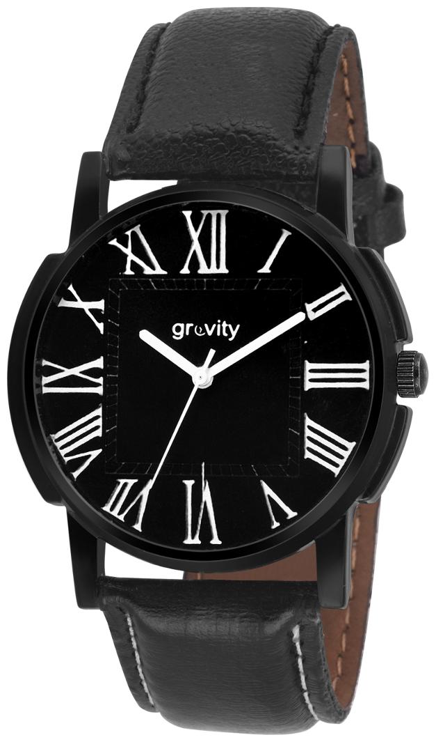 

Gravity Men Women Black Beast Analog Watch-127