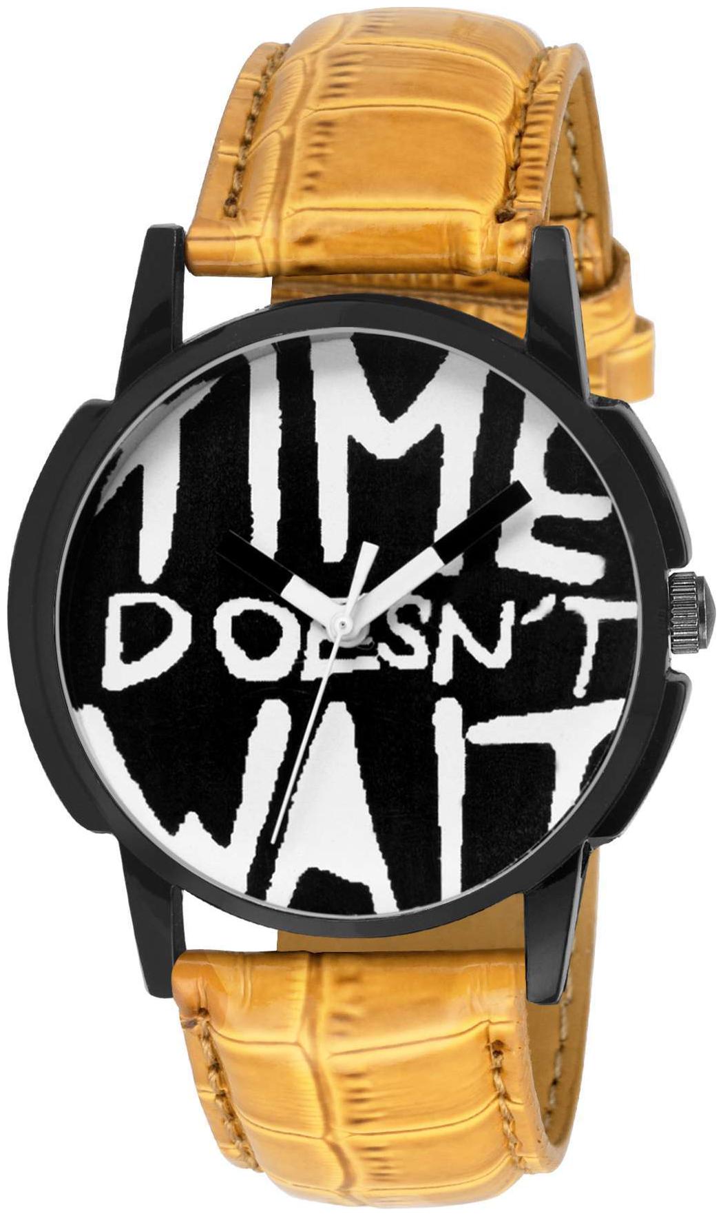 

Gravity Men Women Time Don t Wait Analog Watch