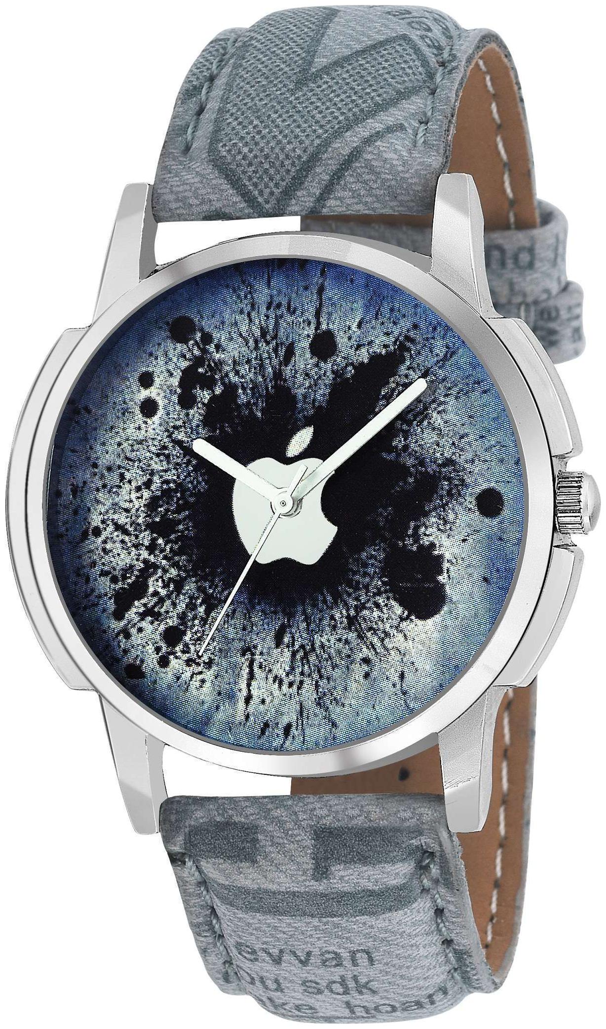 

Gravity Men Women Apple Burst Analog Watch