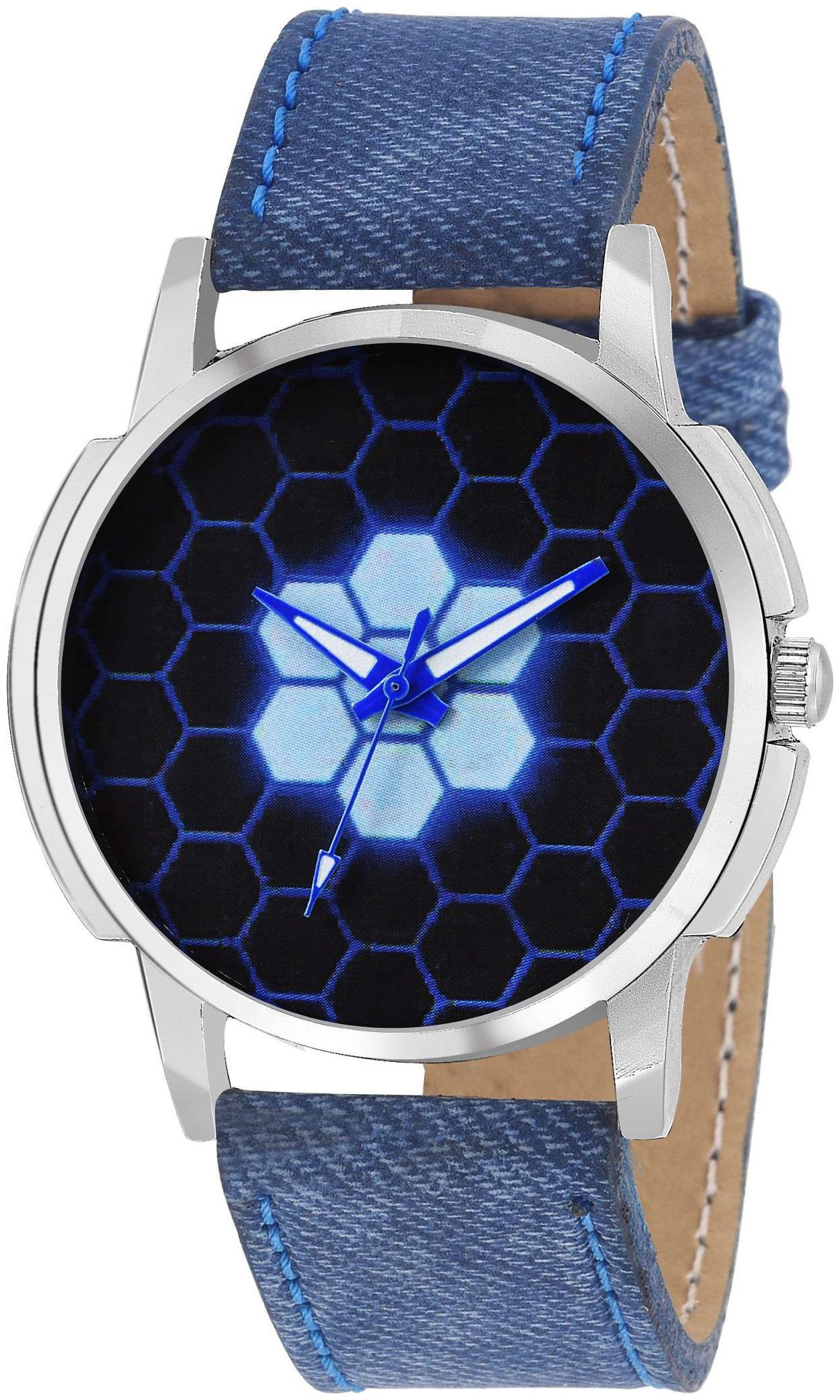 

Gravity Men Women Denim Analog Watch