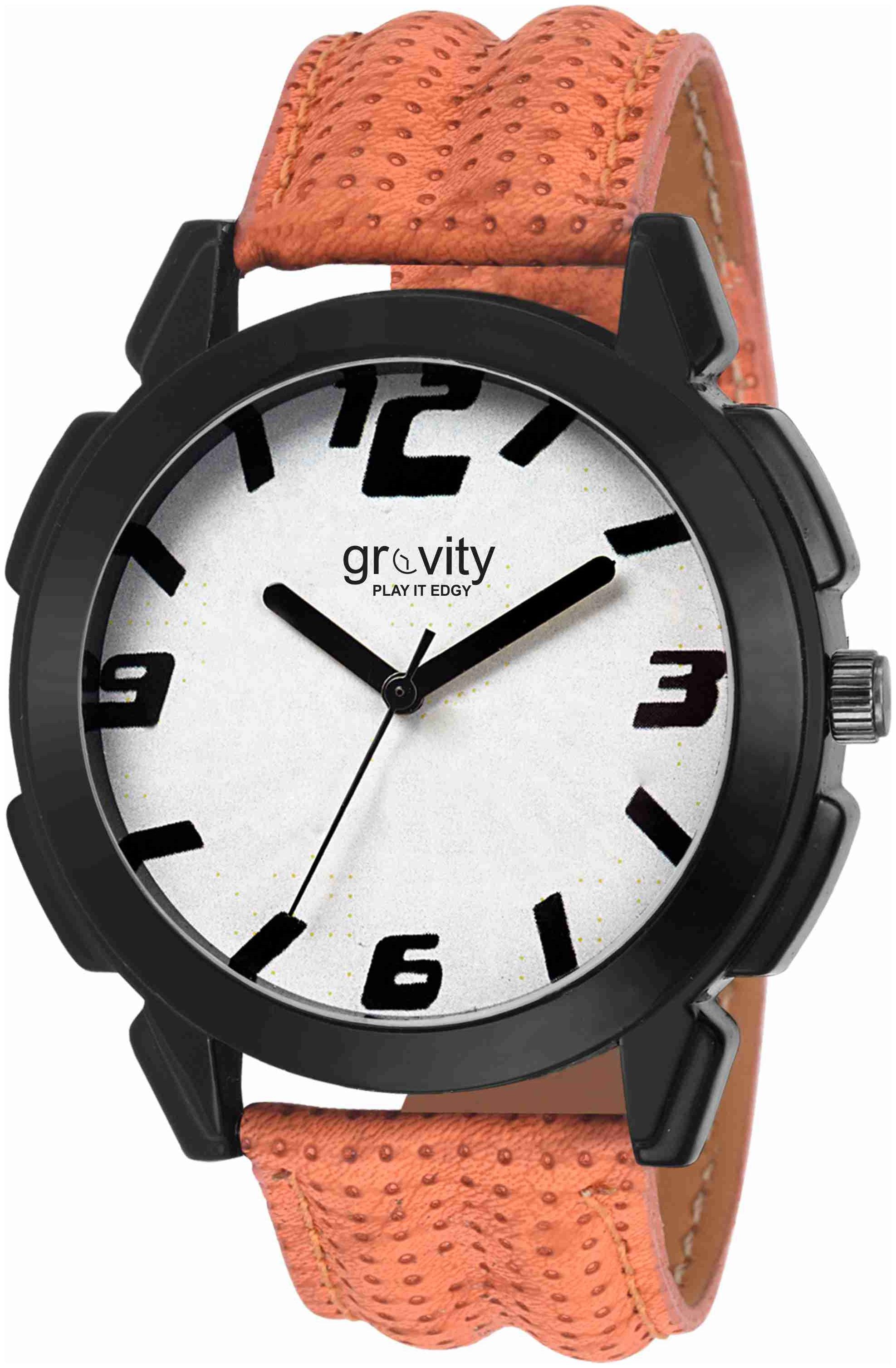

Gravity Men White Dial Analog Watch-187