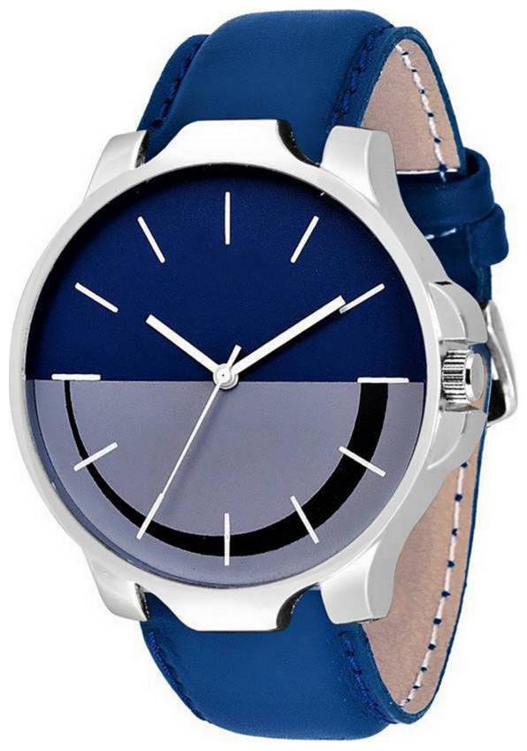

TF New Stylish Leather Strap Color Blue- Watch - For Boys Watch - For Boys