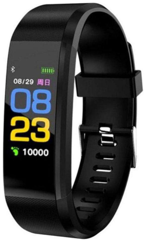 

I-Birds 115 Fitness Activity Tracker Watch With Heart Rate Monitor Waterproof Smart Band With Step Counter Calorie Pedometer Watch For Kids Women And Men