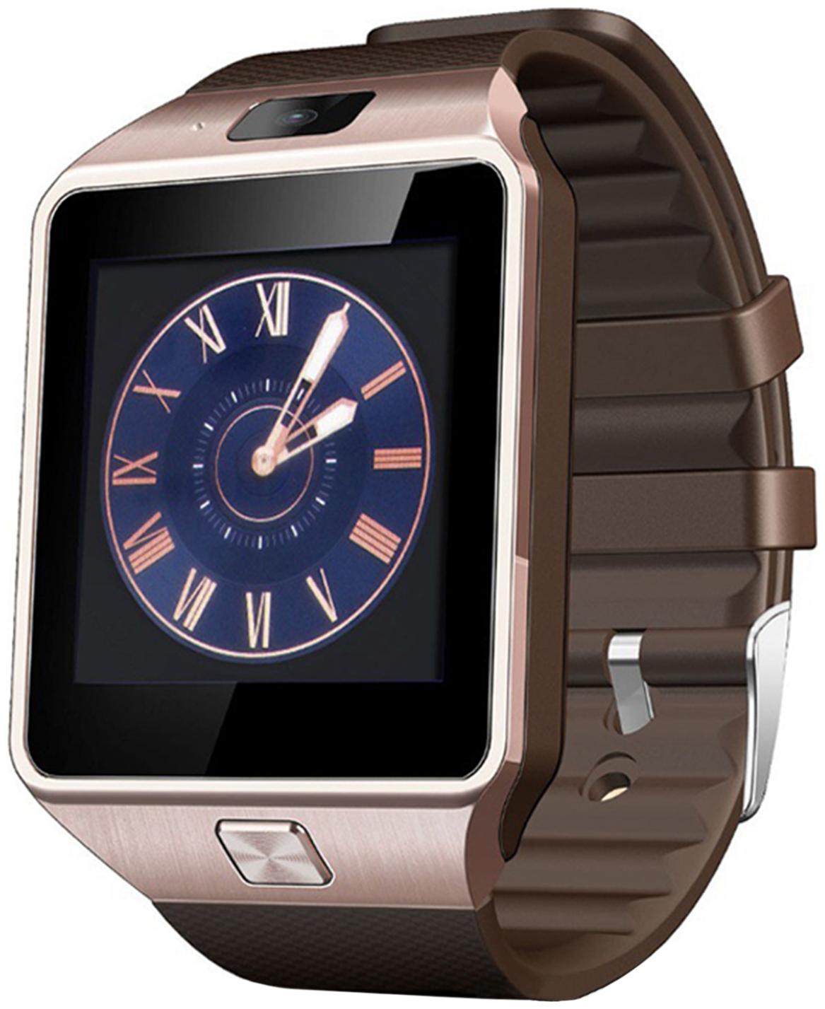 

IIK Collection DZ-09 Smart Watches With Bluetooth Sim Card (4G Supported ) Health And Fitness Tracker Smart Watches For Boys And Girls (Smartwatch) - (IIK-SW-DZ09-003-Rosegold)