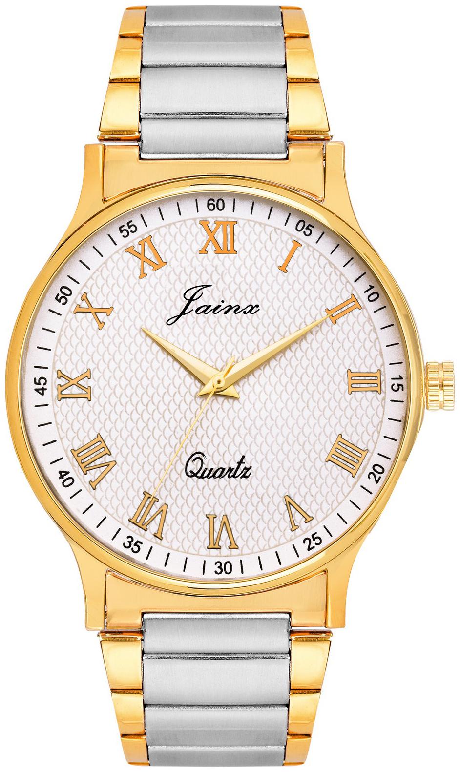 

Jainx Premium Golden Analog Watch For Men - JM1101