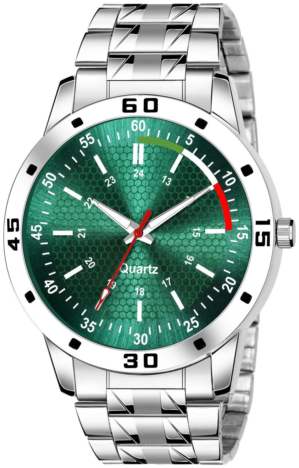 

KAJARU Analog Watches Round Stainless Steel Men