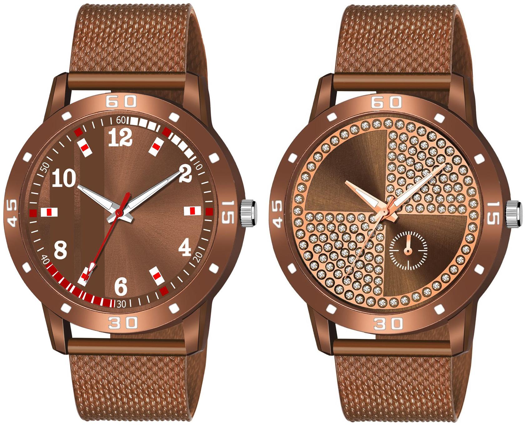

Kajaru Stylish Analog Round Dial Quartz Combo Watch