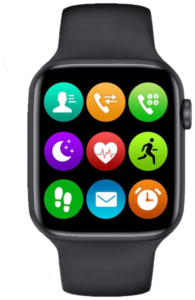 

Kirru Black Smart Watch For Unisex