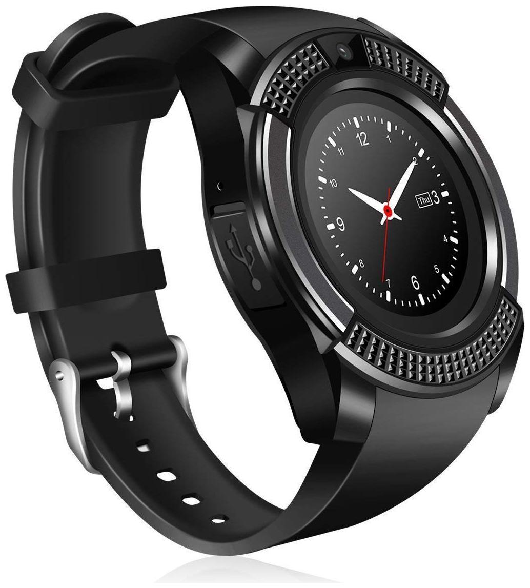 

Kirru V8 Bluetooth Smart Wrist Watch with SD Card Sim Card Slot