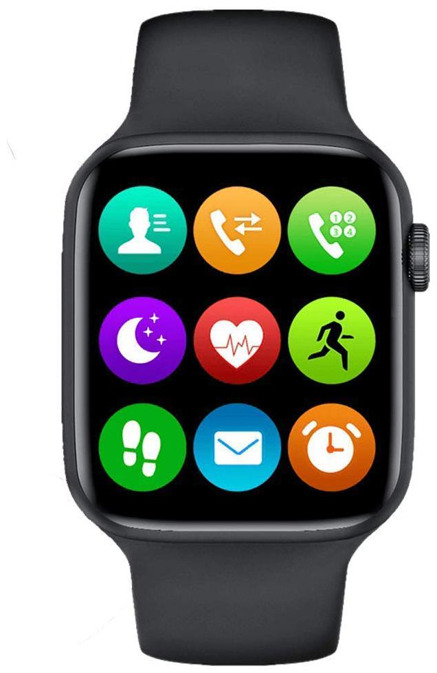 

Kirru W26 Smartwatch 1 75inch Infinite Screen 44mm Watch Series 6 Smart Watch Bluetooth Call ECG Temperature