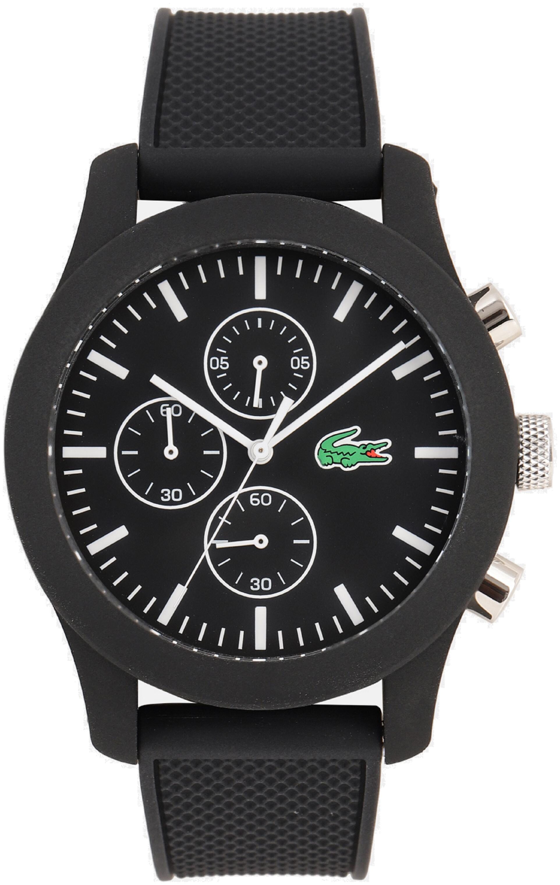 

Lacoste L 12 12 Chronograph Black Colour Round Dial Men s Watch - 2010821