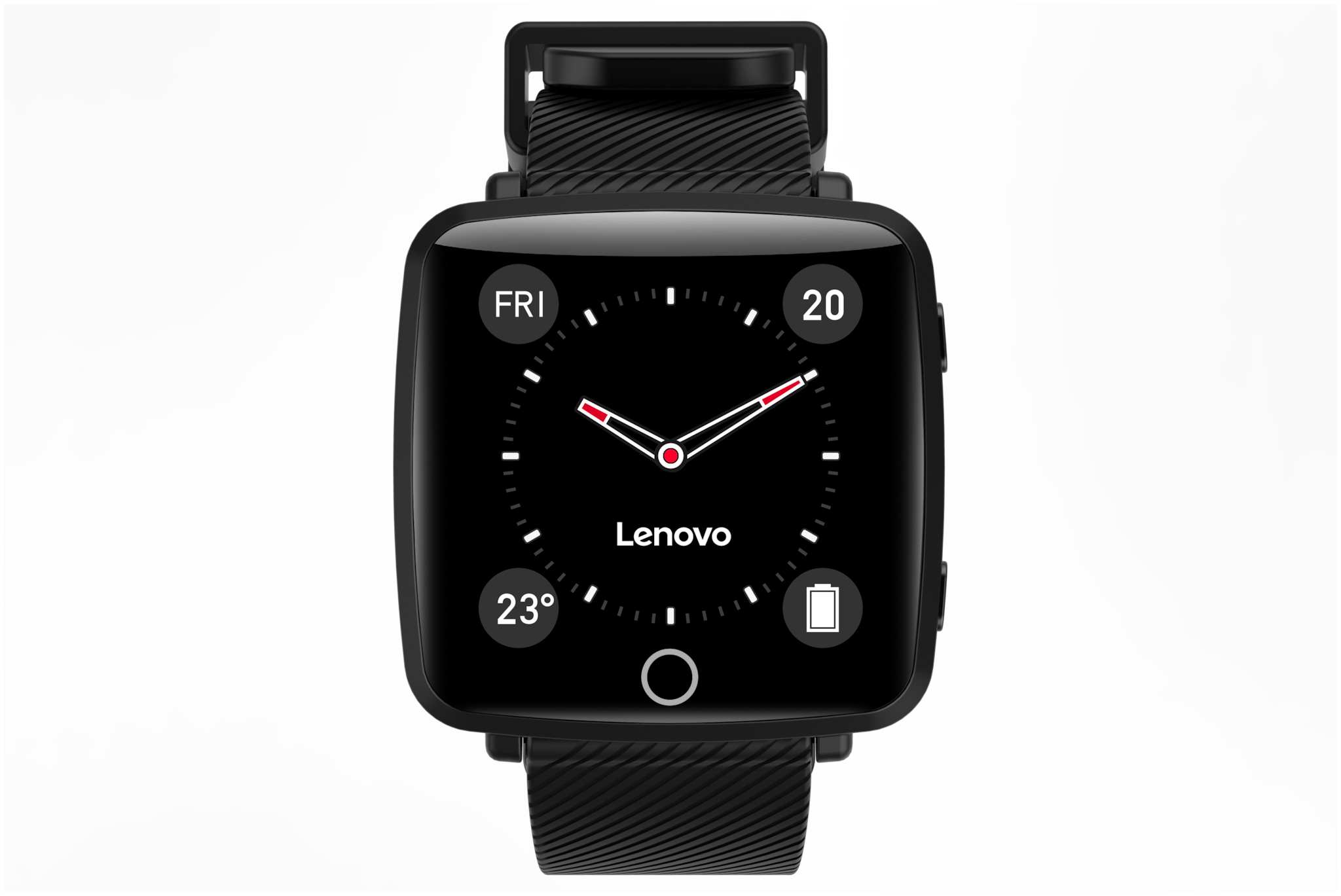 

Lenovo Carme Black Smart Watch
